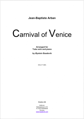 Carnival of Venice - Arban/Baadsvik - Tuba/Piano
