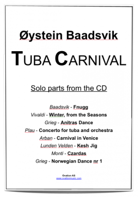 Cimarron Music Press - Tuba Carnival (Solo Parts Collection) - Baadsvik - Tuba - Book