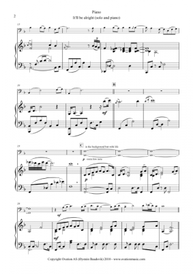 Ordner Seg (It\'ll be alright) - Baadsvik - Tuba/Piano