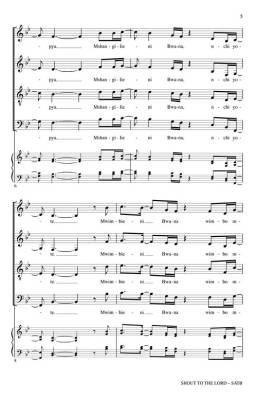 Shout to the Lord - Zschech/Angerman - SATB