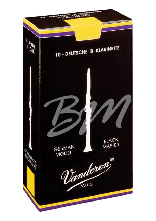 Black Master Bb Clarinet Reeds (10/Box) - 3