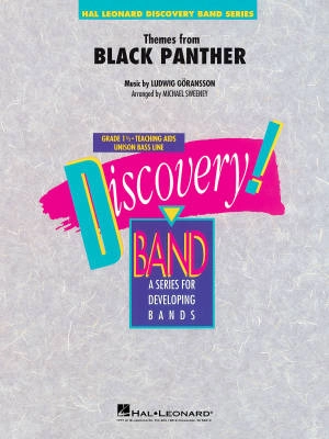 Hal Leonard - Themes from Black Panther - Goransson/Sweeney - Concert Band - Gr. 1.5