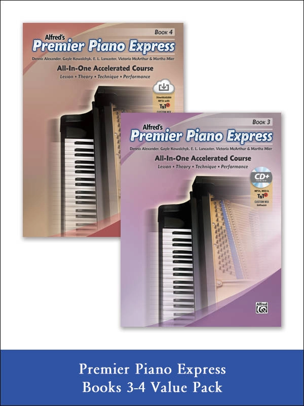 Premier Piano Express, Books 3 & 4 (Value Pack)
