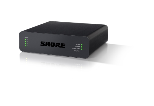Shure - ANI4IN 4-Channel Dante Mic/Line Audio Network Interface-In w/ Block Connectivity