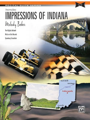 Alfred Publishing - Impressions of Indiana - Bober - Piano - Sheet Music