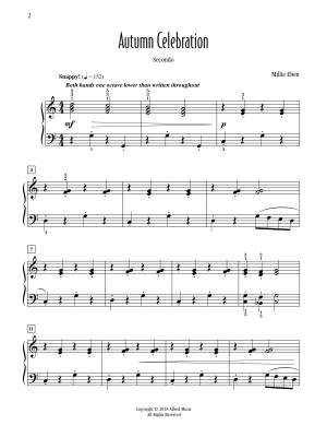 Autumn Celebration - Eben - Piano Duet (1 Piano, 4 Hands) - Sheet Music