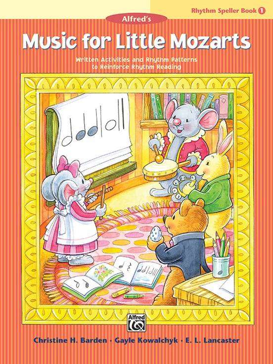 Music for Little Mozarts: Rhythm Speller, Book 1 - Piano - Book