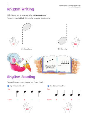 Music for Little Mozarts: Rhythm Speller, Book 1 - Piano - Book