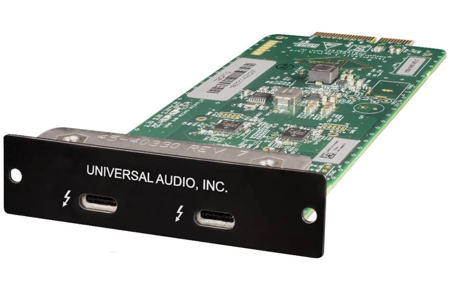 Thunderbolt 3 Option Card for Apollo Interfaces