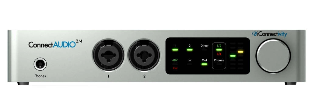 ConnectAUDIO2/4 2-In 4-Out Audio & MIDI Interface