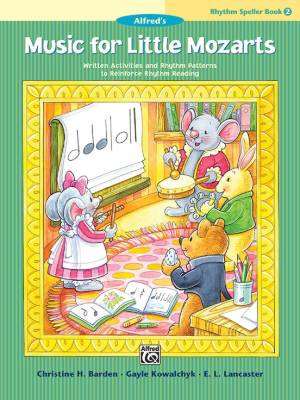 Alfred Publishing - Music for Little Mozarts: Rhythm Speller, Book 2 - Piano - Book