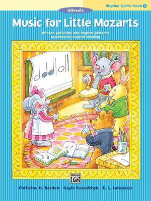 Alfred Publishing - Music for Little Mozarts: Rhythm Speller, Book 3 - Piano - Book