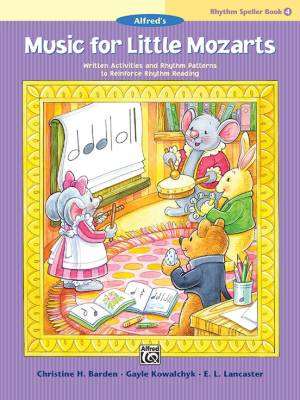 Alfred Publishing - Music for Little Mozarts: Rhythm Speller, Book 4 - Piano - Book