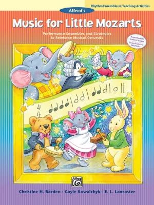 Alfred Publishing - Music for Little Mozarts: Rhythm Ensembles & Teaching Activities - Piano - Book