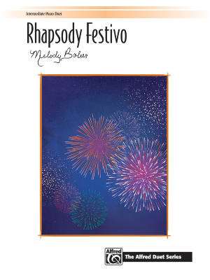 Alfred Publishing - Rhapsody Festivo - Bober - Piano Duet (1 Piano, 4 Hands) - Sheet Music