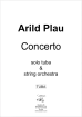 Cimarron Music Press - Concerto - Plau - Solo Tuba/Strings