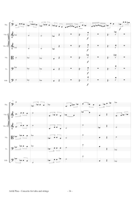Concerto - Plau - Solo Tuba/Strings