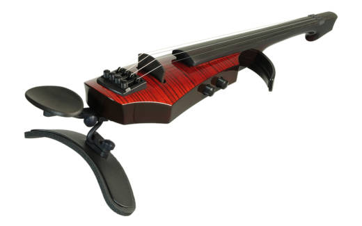 WAV 4-String Electric Violin - Transparent Red