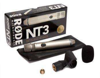NT-3 - Hyper-cardioid Condenser Mic with Mount and Case