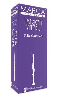 American Vintage Bb Clarinet Reeds, 2 Strength - Box of 10