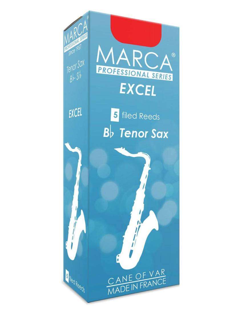 Excel Tenor Sax Reeds, 5 Strength - Box of 5
