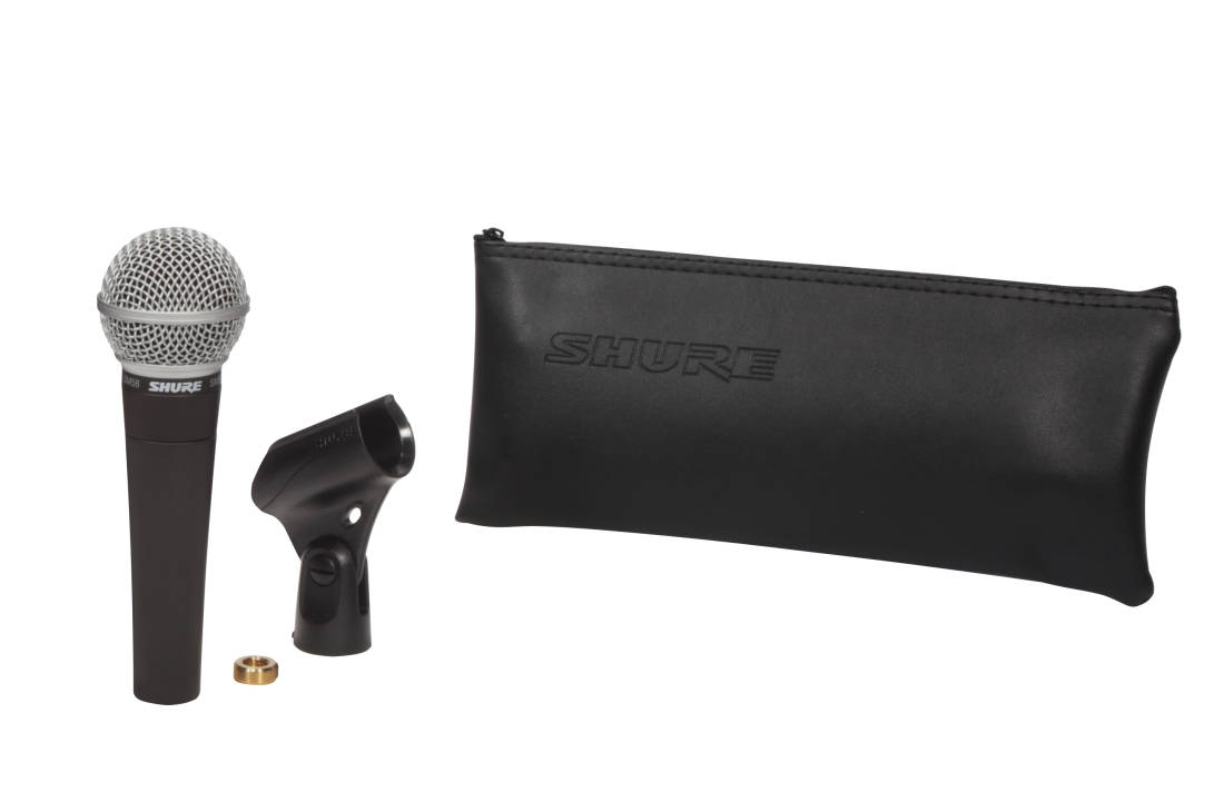 Shure SM58 Unidirectional/Cardioid Dynamic Microphone Long & McQuade