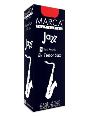 Marca Reeds - Jazz Filed Tenor Sax Reeds, 2.5 Strength - Box of 5