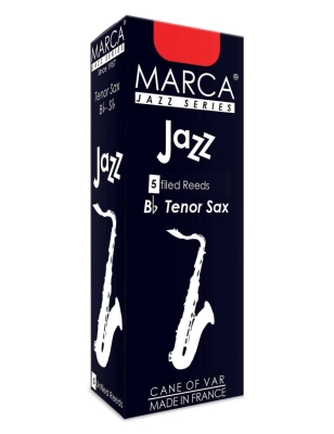 Marca Reeds - Jazz Filed Tenor Sax Reeds, 2.5 Strength - Box of 5