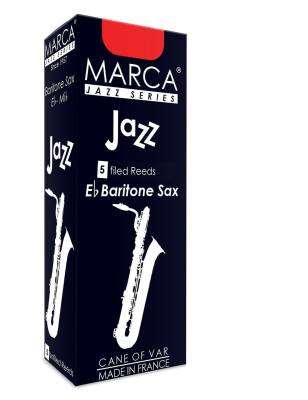 Jazz Filed Baritone Sax Reeds, 1.5 Strength - Box of 5