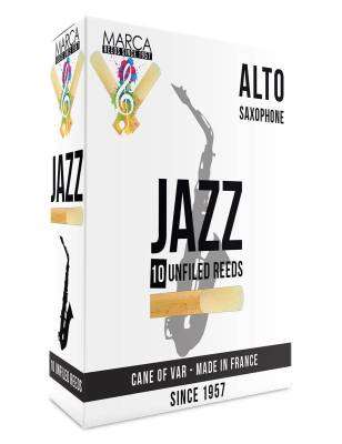 Jazz Unfiled Alto Sax Reeds, 1.5 Strength - Box of 10
