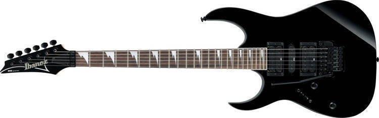 【Lefty】Ibanez RG370DXZL★左利き用★貴重 Ibanez RG370DXZ - Left Handed In Black | Long & McQuade