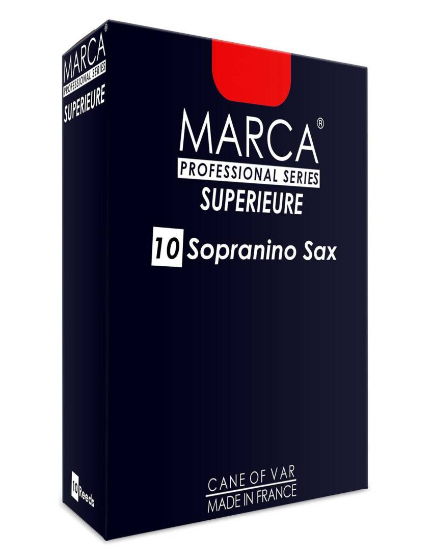 Superieure Sopranino Sax Reeds, 4.5 Strength - Box of 10