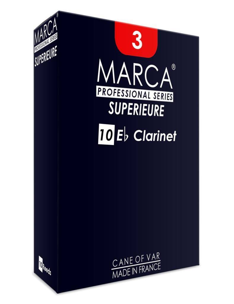 Superieure Eb Clarinet Reeds, 4.5 Strength - Box of 10