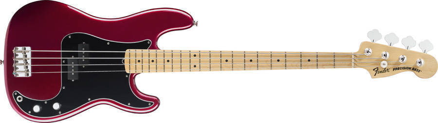 American Special P-Bass - Maple Neck in Candy Apple Red