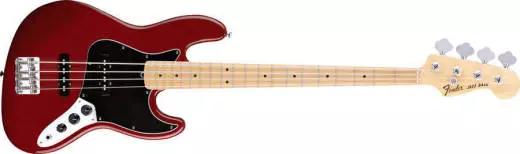 American Special Jazz Bass - Maple Neck in Candy Apple Red