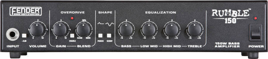 希少　Fender Rumble 150 Head ベース用アンプ 希少 Fender Rumble 150 Head ベース用アンプ