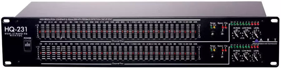 Dual Third-Octave EQ with Feedback Detection