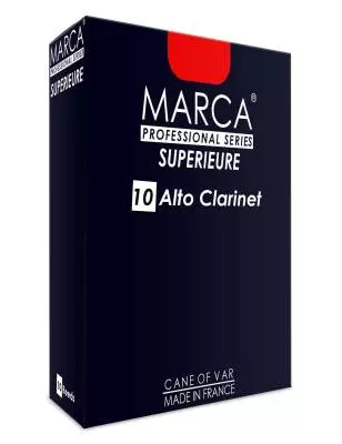 Superieure Alto Clarinet Reeds, 2 Strength - Box of 10