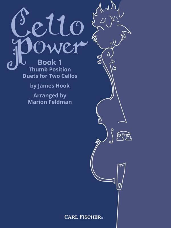 Cello Power, Book 1: Thumb Position Duets for Two Cellos - Hook/Feldman - Book