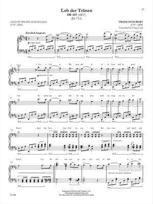 Franz Liszt: Transcriptions of Lieder - Schubert/Schumann/Schumann - Piano - Book