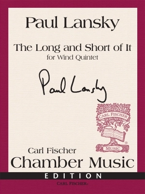 Carl Fischer - The Long and Short of It - Lansky - Woodwind Quintet