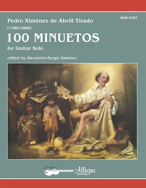 100 Minuetos - Abrill Tirado - Classical Guitar - Book