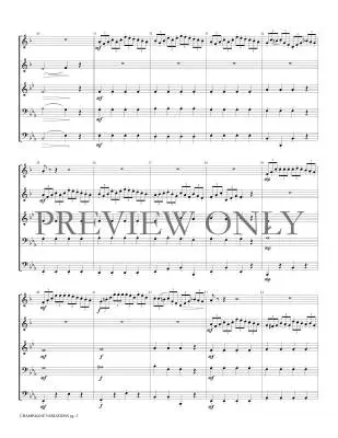 Champagne Variations - Rossini/Marlatt - Brass Quintet - Gr. Medium-Difficult