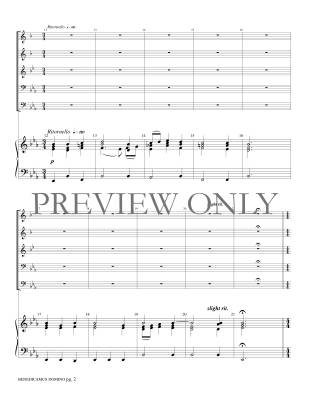 Benedicamus Domino - Scheidt/Marlatt - Brass Quintet and Organ