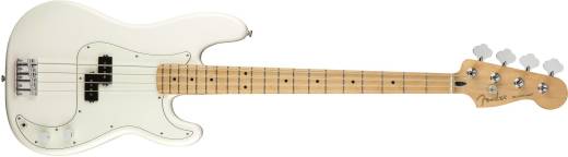 Player Precision Bass Maple - Polar White