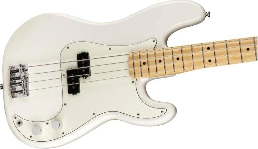 Player Precision Bass Maple - Polar White