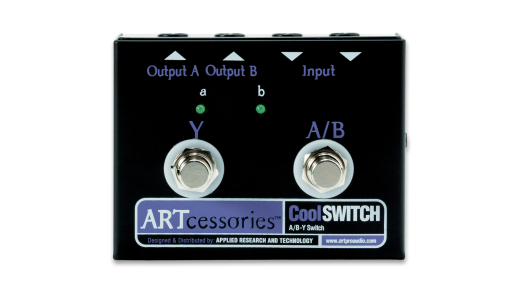 ART Pro Audio - CoolSwitch A/B-Y Selector Footswitch