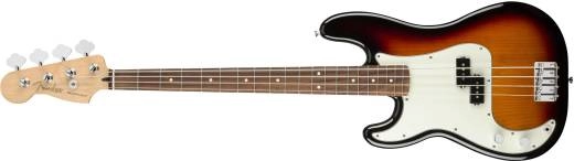 Player Precision Bass Left Handed Pau Ferro - 3 Tone Sunburst