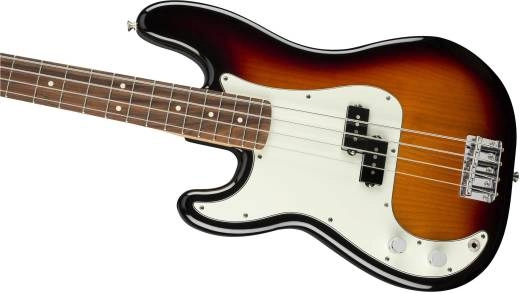 Player Precision Bass Left Handed Pau Ferro - 3 Tone Sunburst