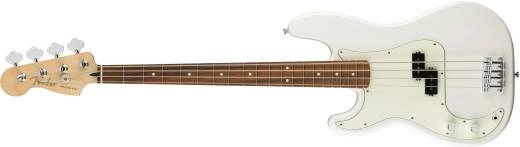 Fender - Player Precision Bass Left Handed Pau Ferro - Polar White